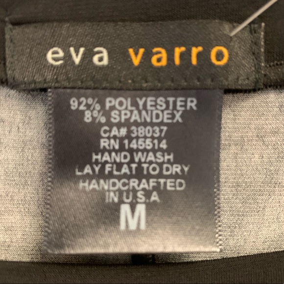 EVA VARRO 3/4 SLV. EMPIRE WAIST ONE BUTTON JACKET - Picture 2 of 2